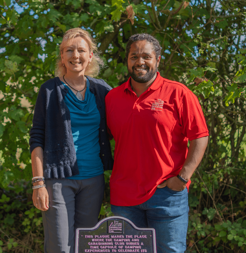 Shrewsbury woman joins Hamza Yassin to bury camping time capsule — Shrewsbury news photo